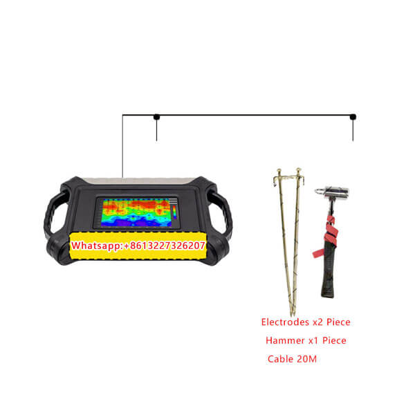 3D Touch screen type mineral detector Underground treasure gold metal detector - Image 3